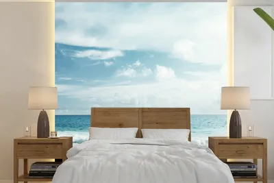 Produktbild von Strand-Fotobehang, Zee-Design, 220 cm breit, 220 cm hoch