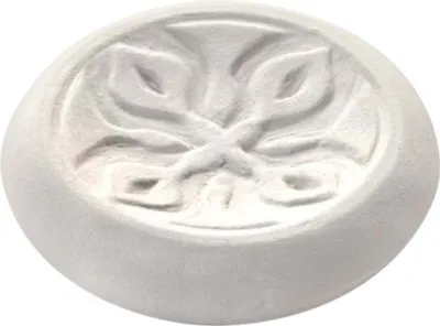 Produktbild von Primavera Duftsteine Ornament, 6er Set, weiße Keramik, wiederverwendbar für ätherische Öle