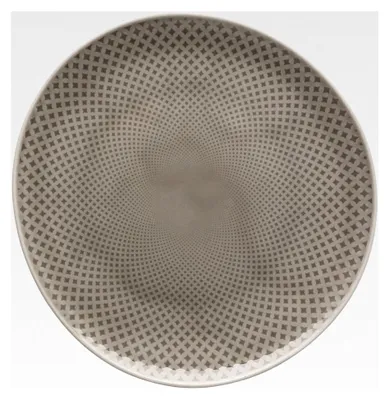 Produktbild von Flacher Teller Junto Pearl Grey 22 cm