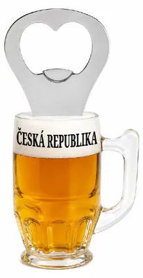 Obrázek produktu pro GiftyCity Otvírák na lahve – půllitr piva Česká republika