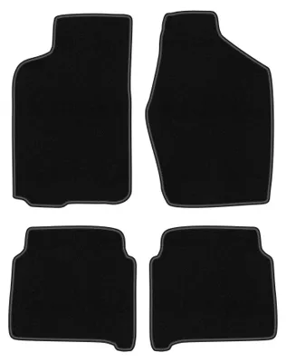 Obrázok produktu pre Plstené autokoberce pre: Toyota Camry V20 II 1986-1991 (sedan) – sada 4 ks, čierne, na mieru – Wielganizator BASIC