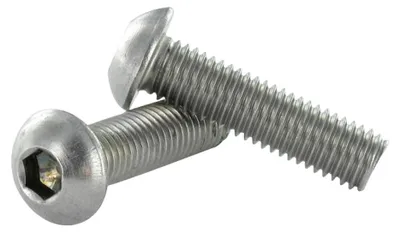 Produktbild von Metallschrauben Edelstahl A2 Flachrundschraube mit Innensechskant M4X20 Gesamtgewinde Schraubenschlüssel 2.5