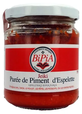 Produktbild von Bipia Puree de Piment d'Espelette 180g – Feurige Würzpaste aus Baskenland