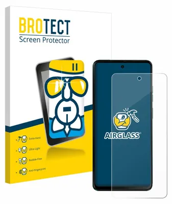 Produktbild von BROTECT Schutzglas für Motorola Moto G04s Schutzfolie Panzer Folie Glas Display Schutz klar