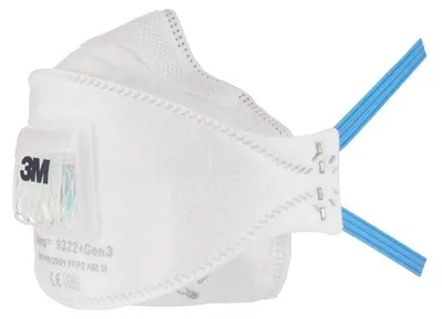 Produktbild von 3M Feinstaubmaske mit Ventil FFP2 Aura 9322+Gen3 10 St