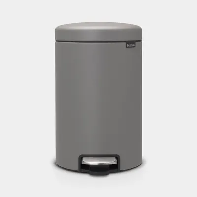 Produktbild von BRABANTIA Tretmülleimer NewIcon 12 L Grau