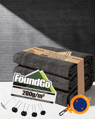 Zdjęcie produktu dla Omgoods - Mata podłogowa do namiotu z oczkami - Idealna do campingów