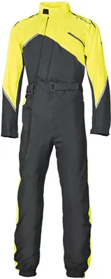 Obrázek produktu pro Held Monsun II jednodílná motocyklová nepromokavá kombinéza, černá/žlutá, kraťasy 3XL