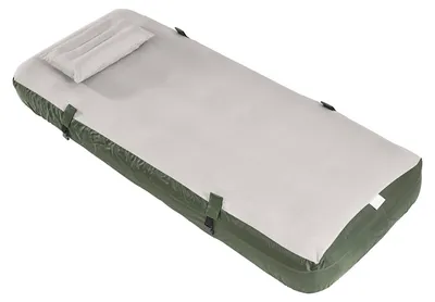 Obrázek produktu pro SoBuy Lehátko Inflační s polštářem Olivově zelené Moderní OGS32-II-GR-P01