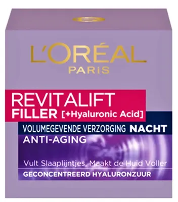 Image de L'Oreal Skin Revitalift Filler Nachtcreme 50ML