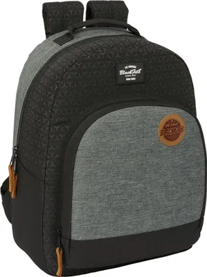 Obrázok produktu pre Školský batoh BlackFit8 Old school Black Grey 32 x 42 x 15 cm