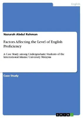 Produktbild von Factors Affecting the Level of English Proficiency