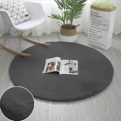 Image de Rabbit Strado Tapis rond 140x140 DeepGrey