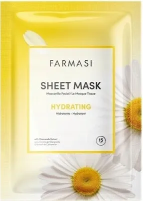 Zdjęcie produktu dla Farmasi Sheet Mask Hydrating Nawilżająca maska w płachcie, 1 sztuka