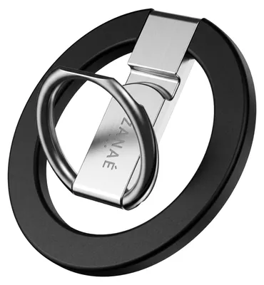 Image de Zanaé, support magnétique pour téléphone compatible avec iPhone MagSafe / PixelSnap, noir