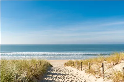 Produktbild von Muralo Fototapete Strand 460 (B) x 300 (H) cm Vlies Tapete Wandtapete Dünen Meer Himmel Wohnzimmer Schlafzimmer moderne Wandbilder XXL Natur Panorama Wasser Wand Dekoration