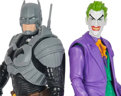 Immagine prodotto di Spin Master Batman e Joker con equipaggiamento speciale 30 cm