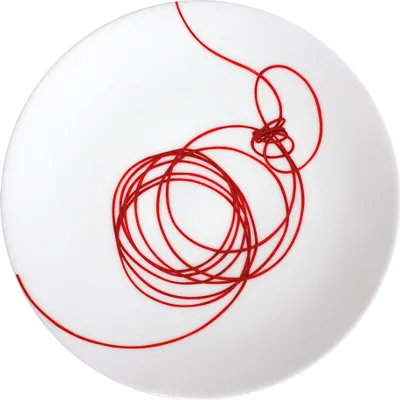 Produktbild von Taitù Fil Rouge Nodi - Teller flach 23 cm