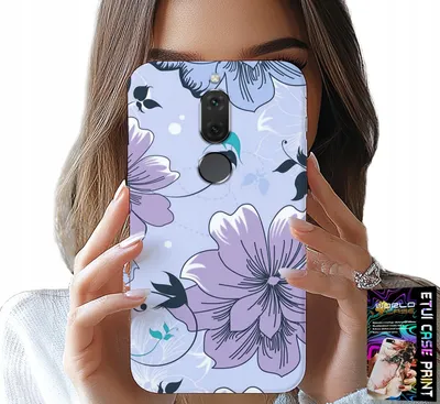 Immagine prodotto di Custodia Per Huawei Mate 10 Lite - Design Posteriore Floreale Alla Moda