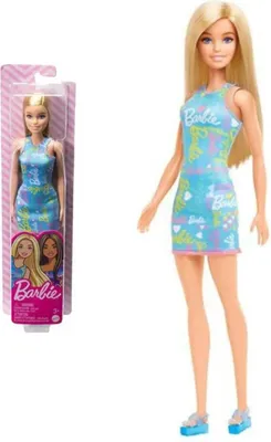 Produktbild von Mattel BARBIE Panenka Barbie s květinovými šaty módní panenka HGM59