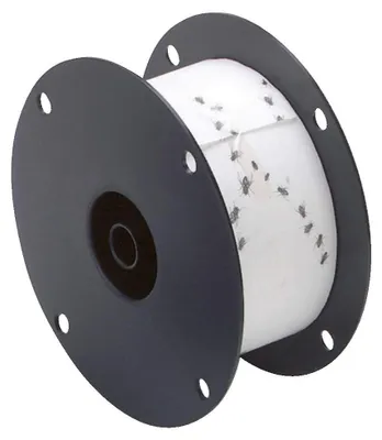 Fliegenband Ersatzrolle 400 m, giftfrei, für Stall
