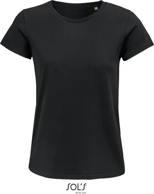 Produktbild von SOLs 03581 | Damen Shirt, Crusader Women T-Shirt, Jersey 150 - Farbe: Deep Black - Größe: 3XL