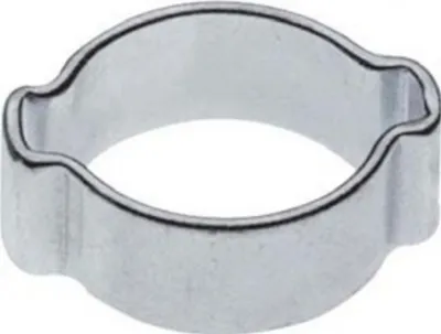 Produktbild von 2 Ohr-Schlauchklemme 7mm verzinkt
