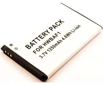 Produktbild von Akku für T-mobile  Li-Ion 3,7 Volt 1200 mAh schwarz.
