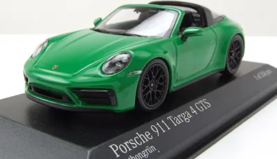 Produktbild von Minichamps 410061062 Porsche 911 992 Targa 4 GTS 2022 grün 1:43