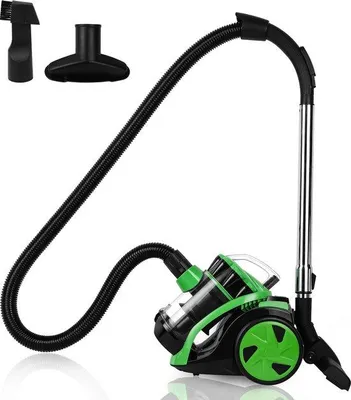 Produktbild von Staubsauger Ohne Tasche - Staubsauger - Haarbeständig - 900W - starke Saugkraft - grün - für Tierhaare - Taschenloser Staubsauger