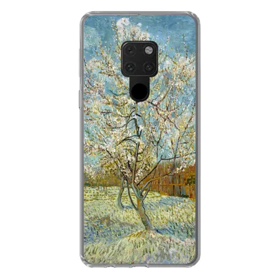 Produktbild von MuchoWow® Handyhülle Schutzhülle Hülle für Huawei P40 Lite Blühender Pfirsichbaum - Vincent van Gogh Silikon Softcase Handy Hülle - Handy
