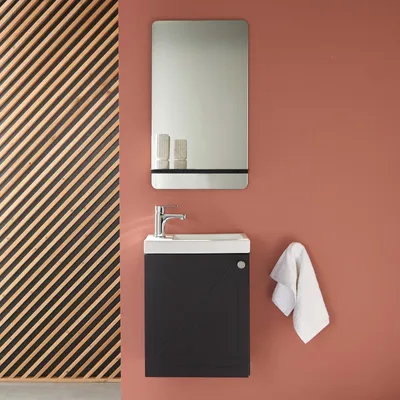 Immagine prodotto di Mobile lavabo AVA + specchio + set rubinetto