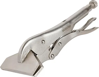 Image de Pince étau Tôlerie Workpro 250mm Mâchoires Plates Pour Serrage De Tôles - Workpro