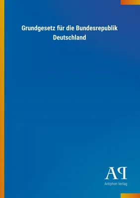 Produktbild von Grundgesetz für die Bundesrepublik Deutschland