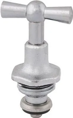 Produktbild von Js Knebel-Oberteil Mit O-Ring Dn25, 1", Matt Verchromt