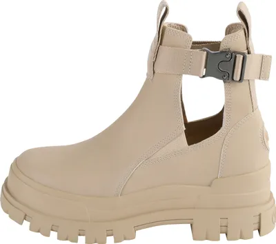 Produktbild von Buffalo Aspha Coa - Bootie Flat - Vegan Nubuck - Beige Kunstleder Größe: 38 Normal