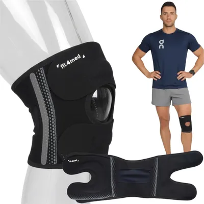 Image de Fit4Med | Genouillère Stabilisateur De L'articulation Du Genou  Articulation Du Genou Fit4Med Anneau Ouvert Universel