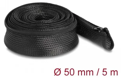 Immagine prodotto di Delock - Kabelschlauch - 5 m - Schwarz