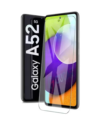 Produktbild von Für Samsung Galaxy A52 / A52 5G - Panzerglas Glasfolie Display Schutz Folie Glas 9H Hart Echt Glas Displayschutzfolie
