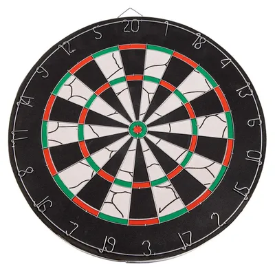 Image de Cible de fléchettes SportX 45 cm avec 6 fléchettes