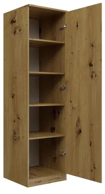 Produktbild von Topeshop SD-50 ARTISAN KPL, Eiche, Garderobe, 5 Regale, 1 Tür(en), Eiche