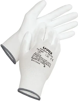 Produktbild von uvex Schutzhandschuh unipur 6630 weiß Gr. 6