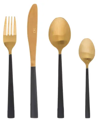 Produktbild von Besteck Electro Satz von 16 Stück Gold