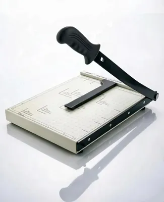 Productafbeelding van Snijder A4, 47 cm, voor 12 vellen, metaal, wit