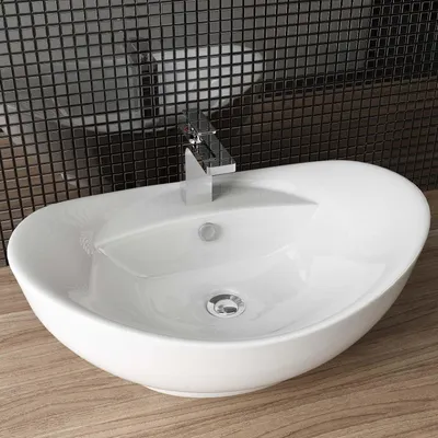 Produktbild von Keramische Waschbecken 59 x 39 x 21 cm - Design - Badezimmer - Gäste-WC