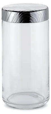 Vorratsbehälter aus Glas, 1500 ml, mit Holzdeckel, mehrfarbig