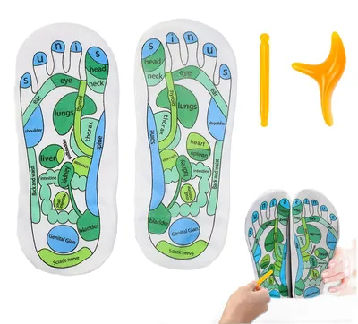 Produktbild von Reflexzonen-Fußsocken mit Akupressur für eine verbesserte Fußgesundheit
