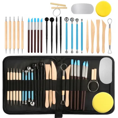 27-teiliges Modellierwerkzeug-Set für Polymer Clay