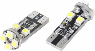 Produktbild von Glühbirne 12V T10 Led Ohne Kappe 8 X Diode