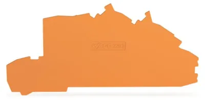 Productafbeelding van WAGO 2203-7692, verbindings- en tussenplaat, oranje